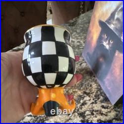 Mackenzie Childs Hostess Set Halloween Witches Witch Hat Toothpick Holder