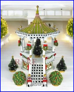 Mackenzie-Childs Patience Brewster Caroler Gazebo Display With Trees New No Box