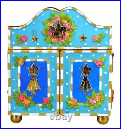 Mackenzie-Childs Patience Brewster Mini Nativity Retablo Holy Family New Box Mackenzie-Childs Patience Brewster Mini Nativity Retablo Holy Family New Box