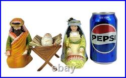 Mackenzie-Childs Patience Brewster Nativity Holy Family Figures New