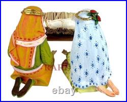 Mackenzie-Childs Patience Brewster Nativity Holy Family Figures New