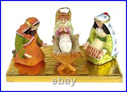Mackenzie-Childs Patience Brewster Nativity Mini Figures Introduction Set of 13
