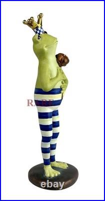 Mackenzie-Childs Royal Fergal The Frog With Flower Décor New No Box