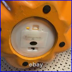 Mackenzie-Childs Trick or Treat Illuminated Jack O' Lantern Halloween Pink Rare