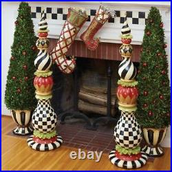 Mackenzie Holiday Topiary Childs Huge 54.5 Tall Mint Hard To Find