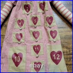 Maileg Danish Design Girl Pixie Elf 57 Hanging Advent Calendar Christmas READ