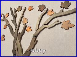 Maple Tree' Nature Inspired Wall Art, Unique 3D Wall Hanging, Mural Decal Fo Maple Tree' Nature Inspired Wall Art, Unique 3D Wall Hanging, Mural Decal Fo