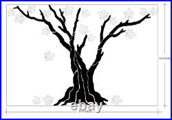 Maple Tree' Nature Inspired Wall Art, Unique 3D Wall Hanging, Mural Decal Fo Maple Tree' Nature Inspired Wall Art, Unique 3D Wall Hanging, Mural Decal Fo