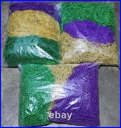 Mardi Gras Beads Bulk (1000 Pcs) Decorations Beads Necklaces Parade-Festivals