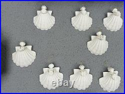 Margaret Furlong Porcelain Angel Shell Lot of 11 Ornaments 3
