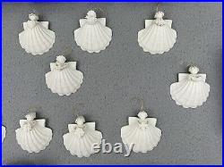 Margaret Furlong Porcelain Angel Shell Lot of 11 Ornaments 3