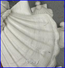 Margaret Furlong Porcelain Angel Shell Lot of 11 Ornaments 3