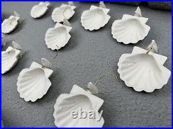 Margaret Furlong Porcelain Angel Shell Lot of 11 Ornaments 3