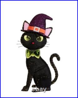Mark 5' Pre-Lit Black Cat Halloween Yard Decoration