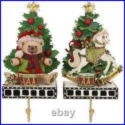 Mark Roberts Christmas 2022 Toy Stocking Holder, Assortment Of 2 11.5 Inches Mark Roberts Christmas 2022 Toy Stocking Holder, Assortment Of 2 11.5 Inches