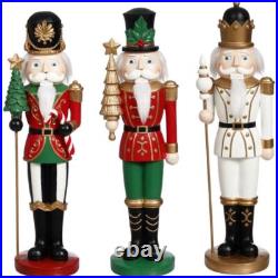 Mark Roberts Christmas 2023 Festive Nutcracker 15'', Assortment of 3 Mark Roberts Christmas 2023 Festive Nutcracker 15'', Assortment of 3