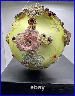 Mark Roberts Christmas 2024 Kings Jewel Ball Ornament Lt Green 5 New 40 Of 500 Mark Roberts Christmas 2024 Kings Jewel Ball Ornament Lt Green 5 New 40 Of 500