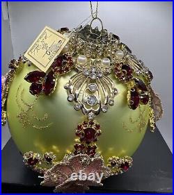 Mark Roberts Christmas 2024 Kings Jewel Ball Ornament Lt Green 5 New 40 Of 500 Mark Roberts Christmas 2024 Kings Jewel Ball Ornament Lt Green 5 New 40 Of 500