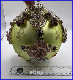 Mark Roberts Christmas 2024 Kings Jewel Ball Ornament Lt Green 5 New 40 Of 500 Mark Roberts Christmas 2024 Kings Jewel Ball Ornament Lt Green 5 New 40 Of 500