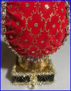 Mark Roberts Frontgate Santa Fairy Bejeweled Mantle Stocking Holder Rare