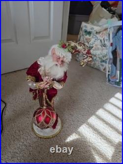 Mark Roberts Vtg Christmas Elf Stocking Holder Jester Fairy Collectible RARE