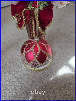 Mark Roberts Vtg Christmas Elf Stocking Holder Jester Fairy Collectible RARE