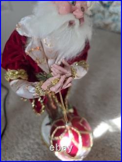 Mark Roberts Vtg Christmas Elf Stocking Holder Jester Fairy Collectible RARE