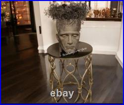 Martha Stewart 3D Frankenstein Head Halloween Arrangement Centerpiece Planter