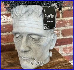 Martha Stewart 3D Frankenstein Head Halloween Arrangement Centerpiece Planter
