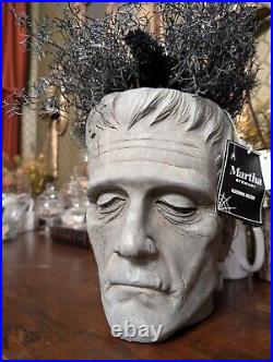 Martha Stewart Frankenstein Head Planter Halloween NWT 2024