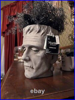 Martha Stewart Frankenstein Head Planter Halloween NWT 2024