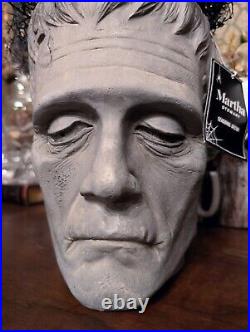 Martha Stewart Frankenstein Head Planter Halloween NWT 2024