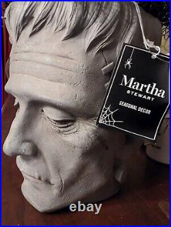 Martha Stewart Frankenstein Head Planter Halloween NWT 2024