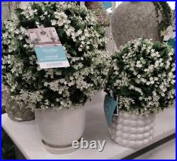Martha Stewart LILAC FERN WREATH Jasmine artificial UV Resistant X Large 24 NEW Martha Stewart LILAC FERN WREATH Jasmine artificial UV Resistant X Large 24 NEW