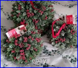 Martha Stewart LILAC FERN WREATH Jasmine artificial UV Resistant X Large 24 NEW Martha Stewart LILAC FERN WREATH Jasmine artificial UV Resistant X Large 24 NEW