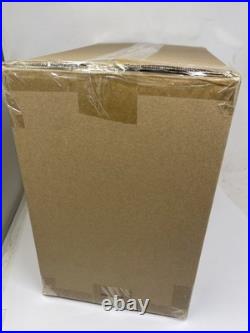 Martha Stewart LUMINARA Gold Christmas Glitter Tree Pillars Candles, 6.5, 9.5