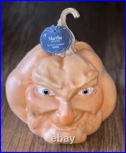 Martha Stewart Pierre Ugly Face Pumpkin