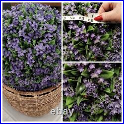 Martha Stewart set 2 TOPIARY PLANT BALL LILAC JASMINE FERN Purple Small 33C NEW Martha Stewart set 2 TOPIARY PLANT BALL LILAC JASMINE FERN Purple Small 33C NEW