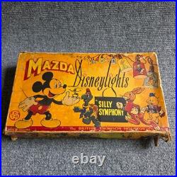 Mazda Disneylights Silly Symphony Christmas/Party 14 Lights Boxed Display only