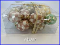 Mckenzie Childs Box Of Capiz Easter Eggs Approximately 24 Eggs-NWB- 2 Each