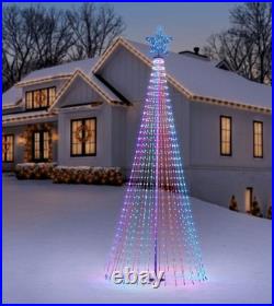 Member's Mark 12' Pre-Lit Multicolor Lightshow Tree