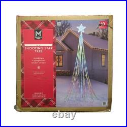Member's Mark 2440 LED Pre-Lit Shooting Star Tree, 10ft, Multicolor
