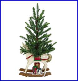 Member's Mark 3 Ft Rocking Horse Lighted Topiary Christmas Decor