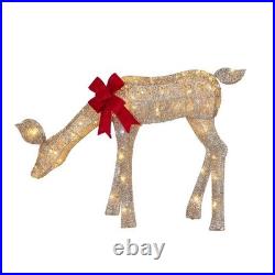 Member's Mark 3-Piece Pre-Lit Animated Deer Family Gold Member's Mark 3-Piece Pre-Lit Animated Deer Family Gold
