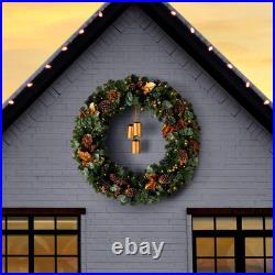 Member's Mark 48 Pre-Lit Holiday Wreath with Bells FREE SHIPPING