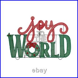 Member's Mark 5' Pre-Lit Joy to the World Sign