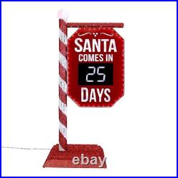 Member's Mark 5' Pre-Lit Santa Countdown Calendar Member's Mark 5' Pre-Lit Santa Countdown Calendar