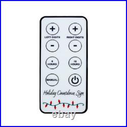 Member's Mark 5' Pre-Lit Santa Countdown Calendar