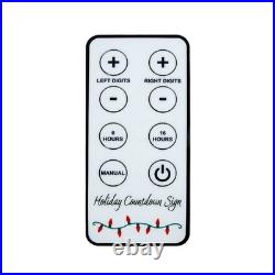 Member's Mark 5' Pre-Lit Santa Countdown Calendar