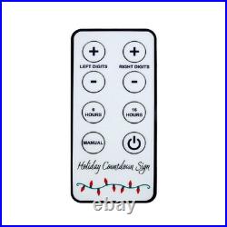 Member's Mark 5' Pre-Lit Santa Countdown Calendar